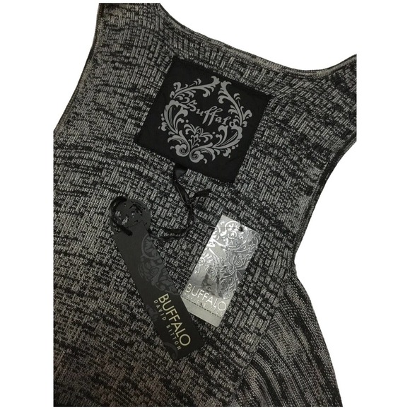 New Buffalo By David Bitton Waterfall Drape Open Sleeveless Cardigan L - Picture 7 of 9